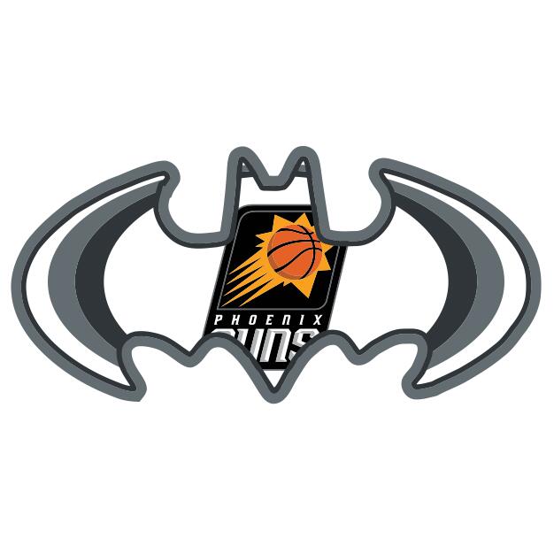 Phoenix Suns Batman Logo fabric transfer